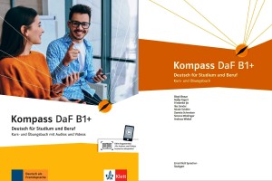 کتاب آلمانی Kompass DaF B1 plus
